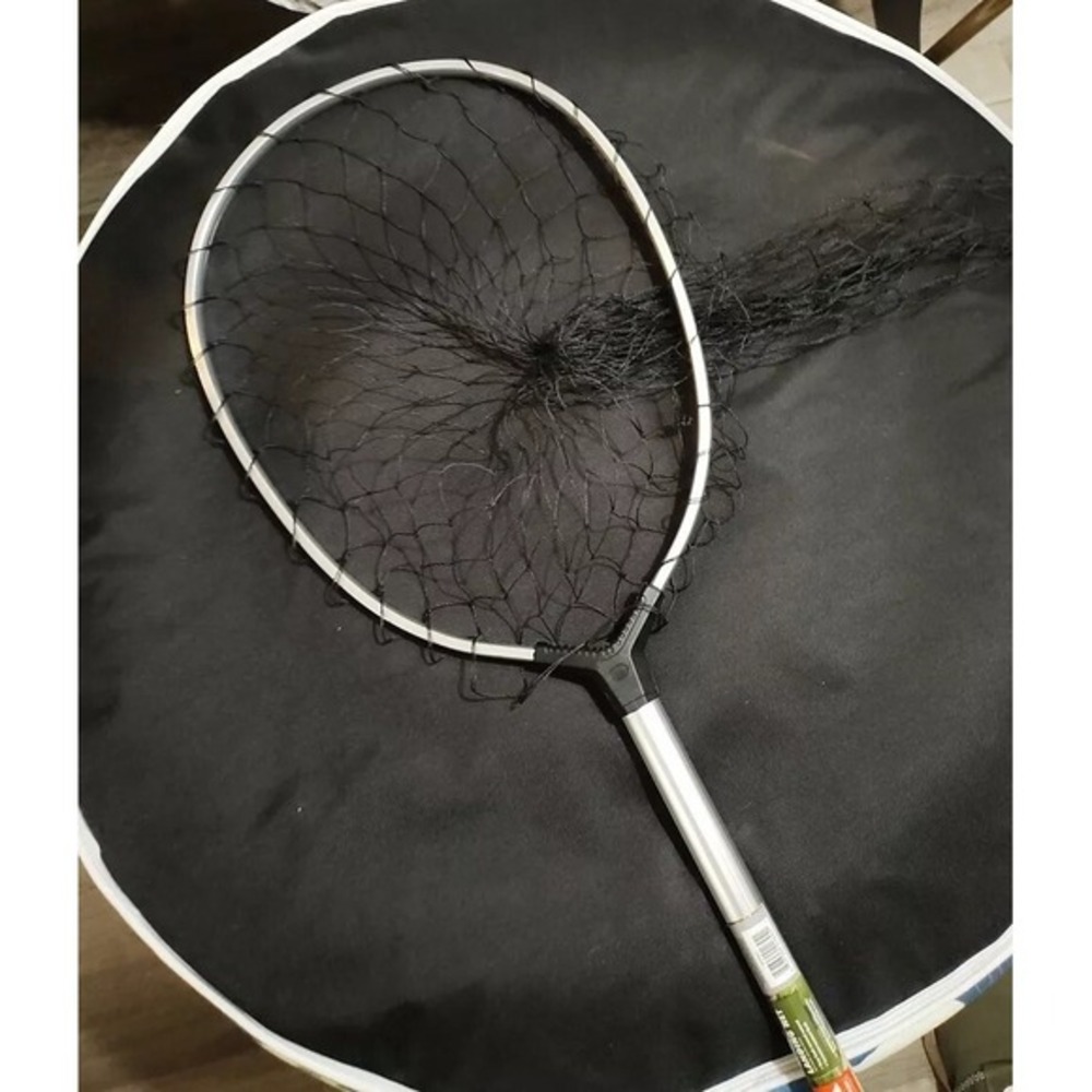 Aluminum Landing Net‎ Safe for Fish 35 Inch Total Length Cushion Grip Handle